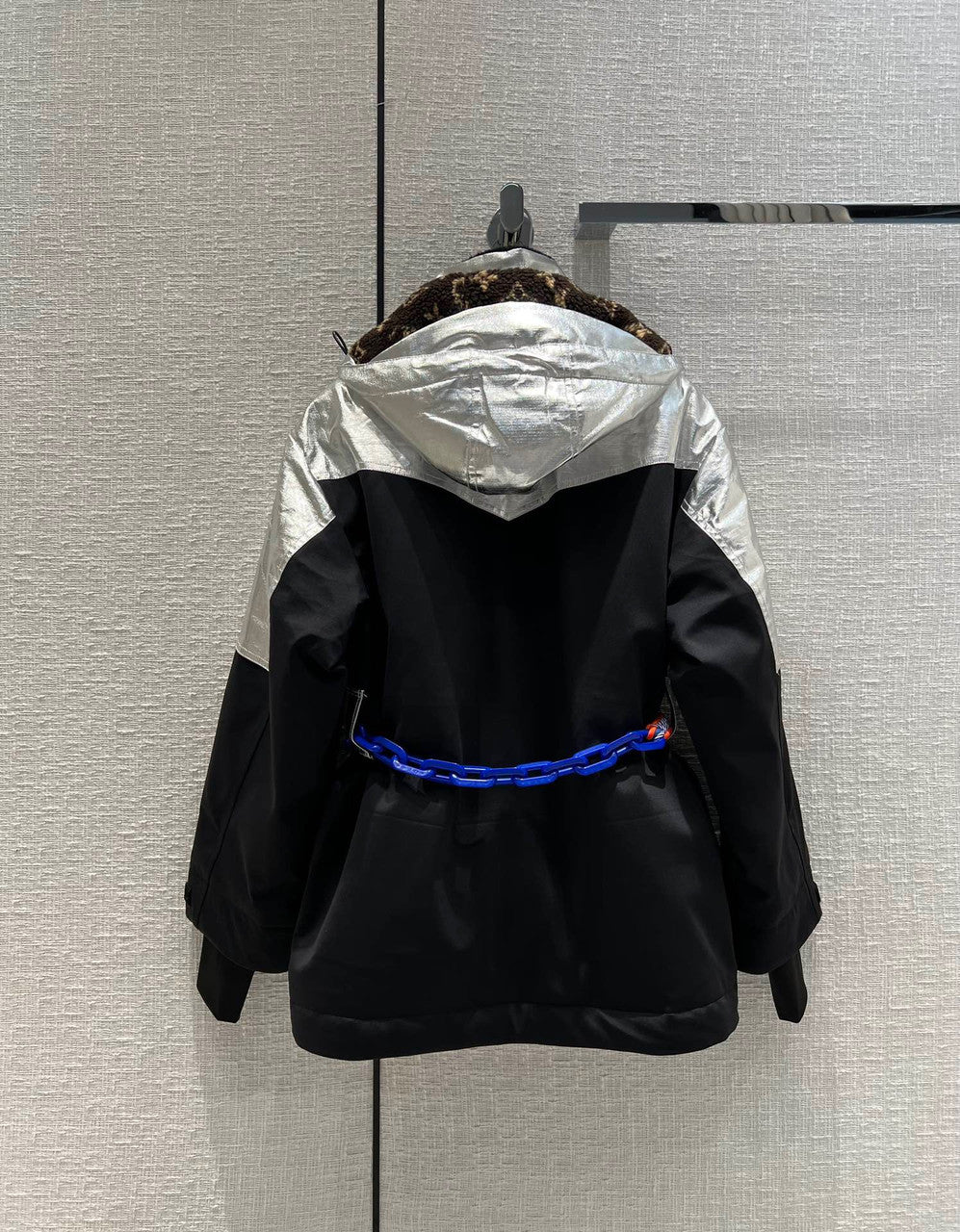 Louis Vuitton 1A9KZ9 ELECTRIC ACCENT SKI JACKET BLACK