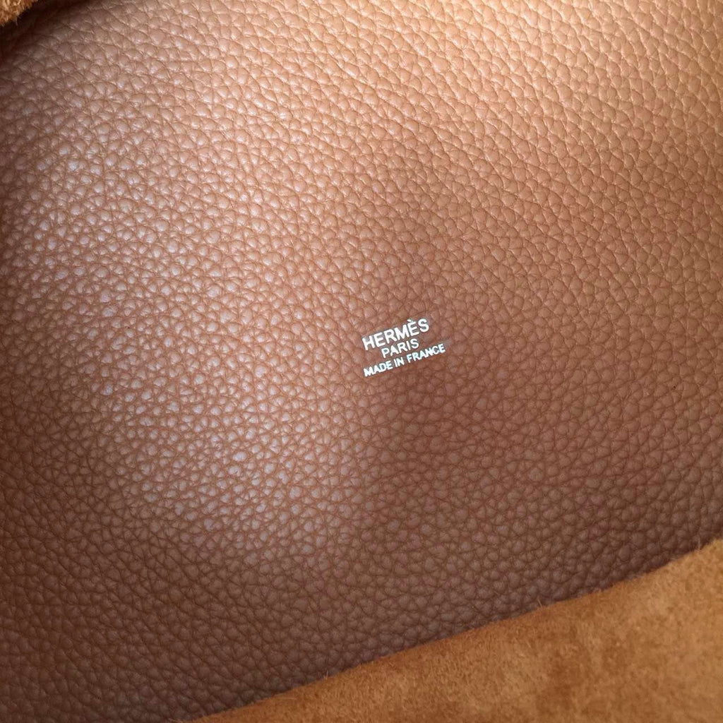 Hermes Noisette Picotin Lock GM Togo Leather Bag