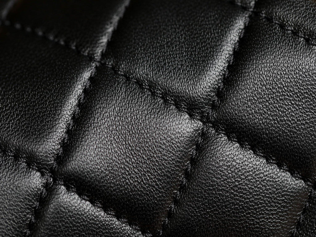 CHANEL 22C Black Crinkled Calfskin Duma Backpack