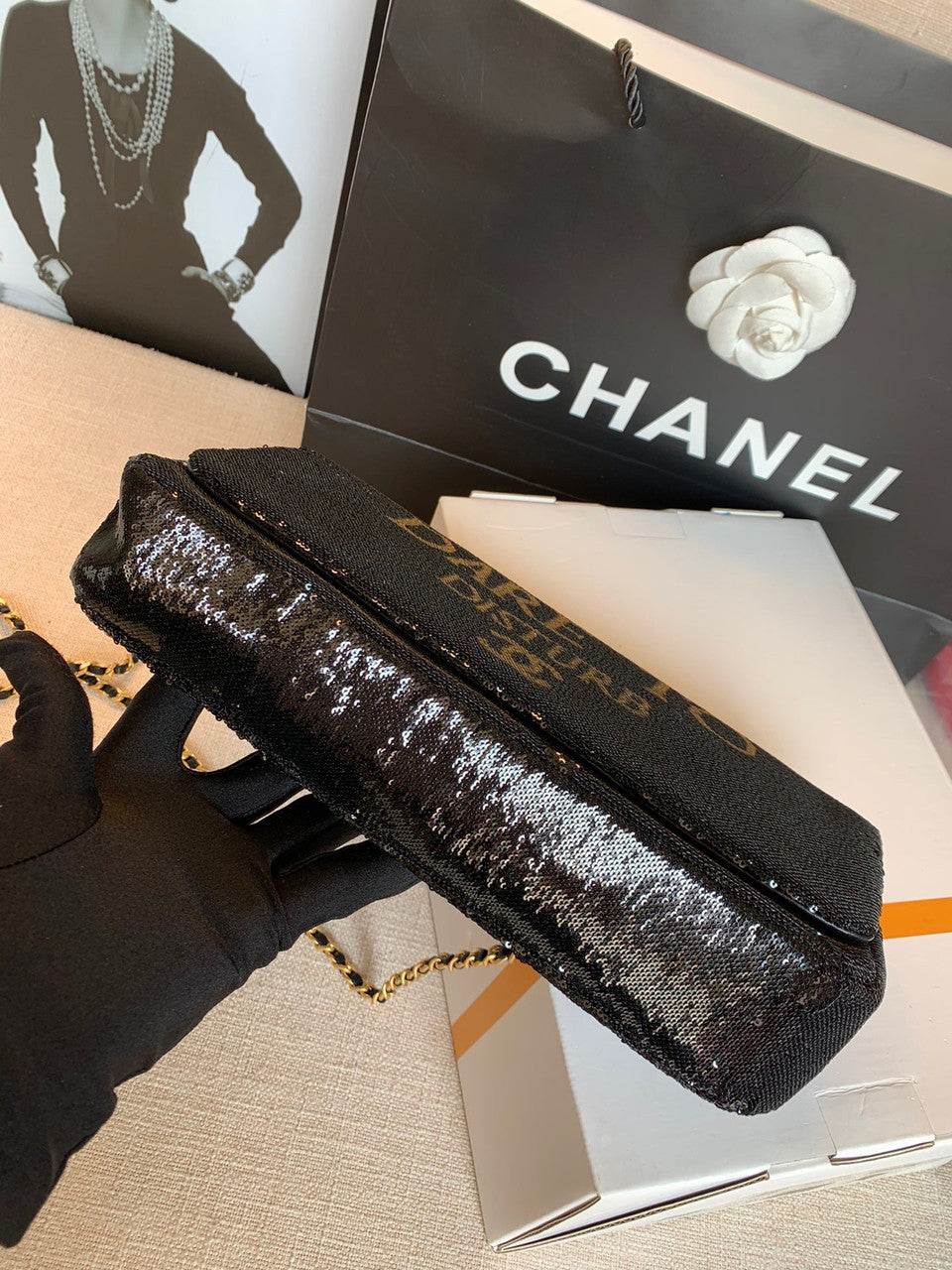 Chanel SUPER Rare CC DARE to Disturb Bag Black