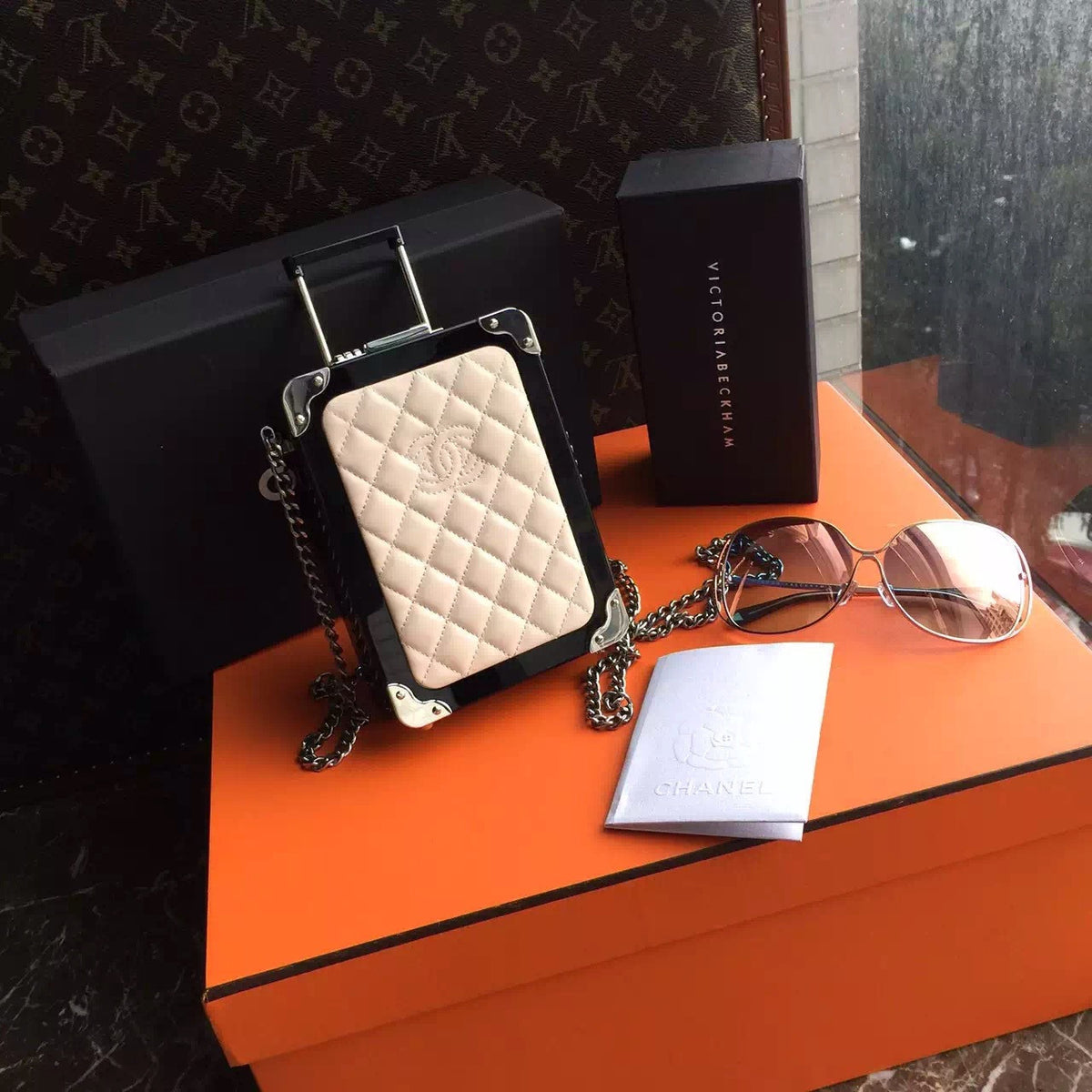 CHANEL Trolley Minaudiere Bag SS2016