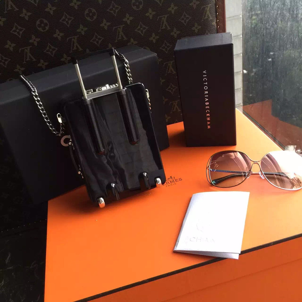 CHANEL Trolley Minaudiere Bag SS2016
