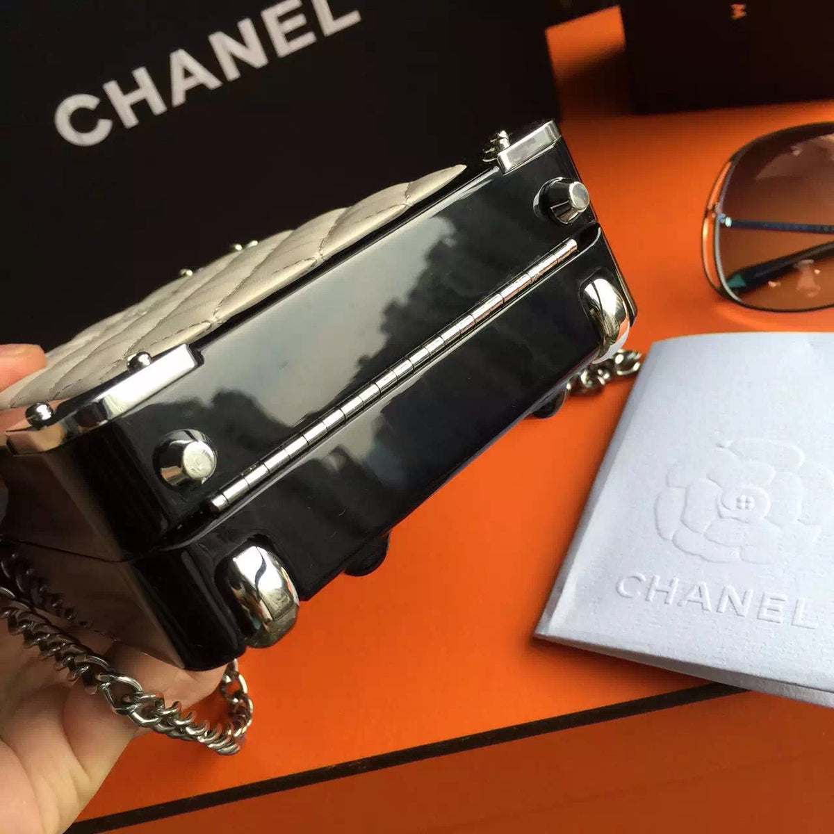 CHANEL Trolley Minaudiere Bag SS2016