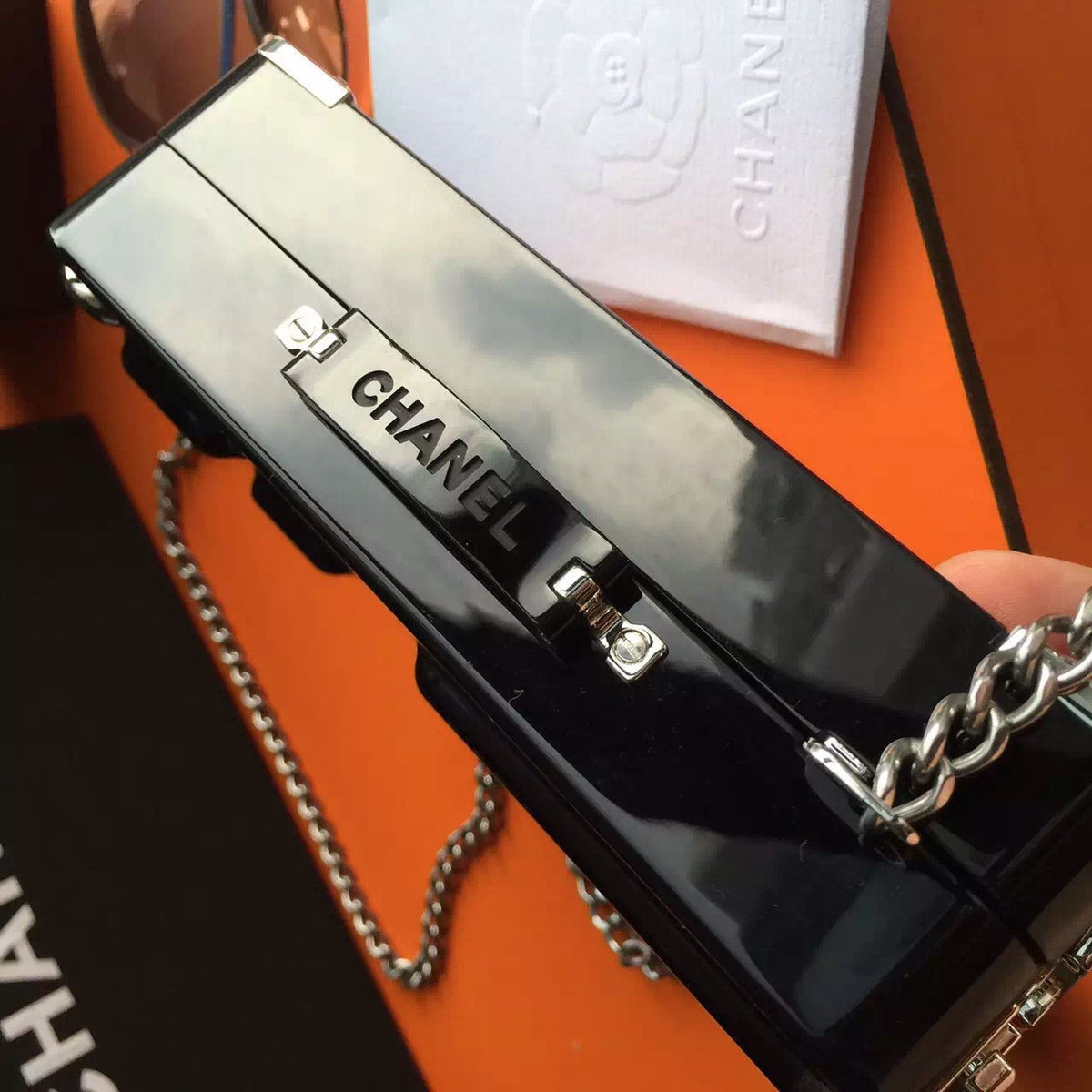 CHANEL Trolley Minaudiere Bag SS2016