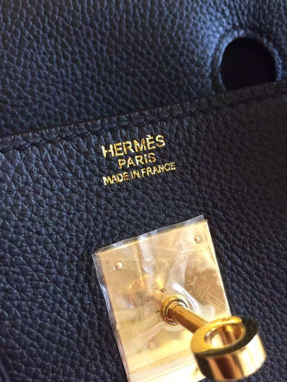 Hermes Black Birkin 35cm Epsom Leather Gold Hardware
