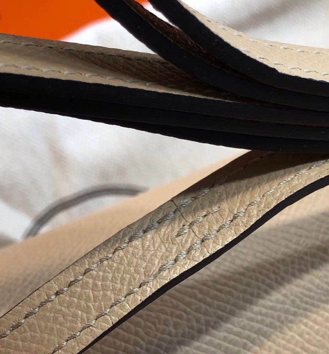 Hermes S2 Trench Constance Epsom leather 18cm Palladium Hardware