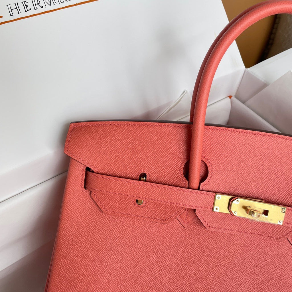 Hermès Flamingo Birkin 35 cm Epsom Leather Gold Hardware