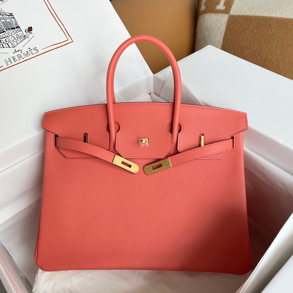 Hermès Flamingo Birkin 35 cm Epsom Leather Gold Hardware