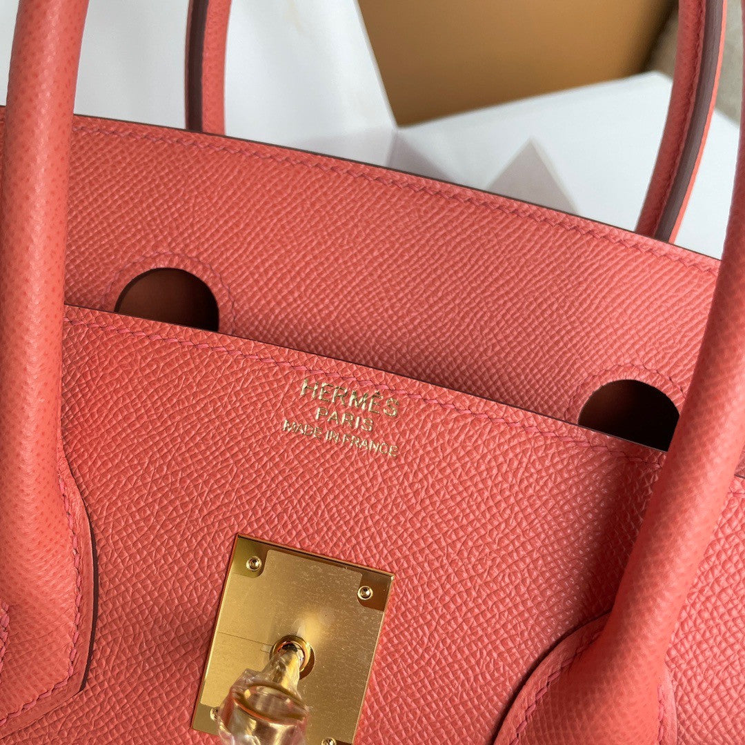 Hermès Flamingo Birkin 35 cm Epsom Leather Gold Hardware