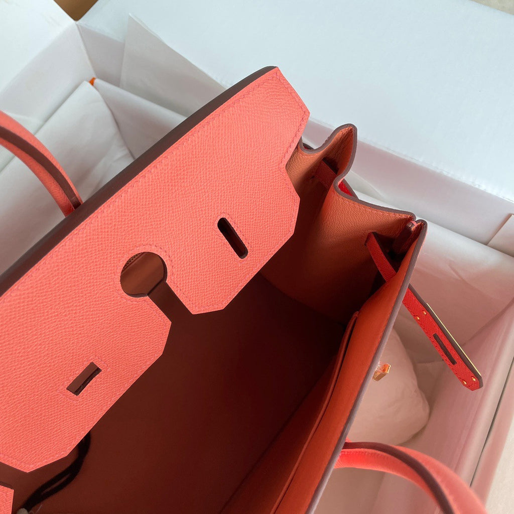 Hermès Flamingo Birkin 35 cm Epsom Leather Gold Hardware