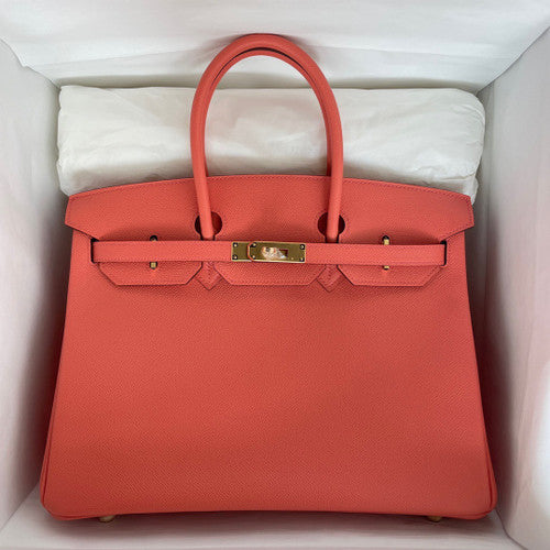 Hermès Flamingo Birkin 35 cm Epsom Leather Gold Hardware