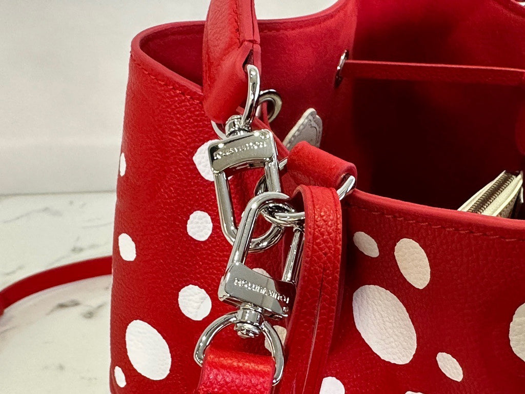 Louis Vuitton M81985 LV x YK Nano Noé Red