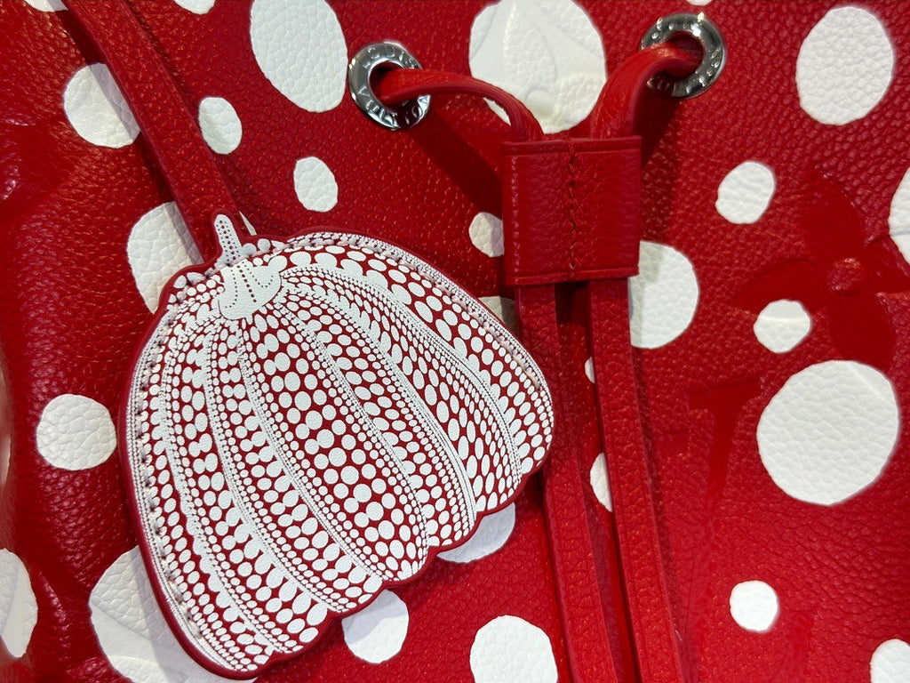 Louis Vuitton M81985 LV x YK Nano Noé Red