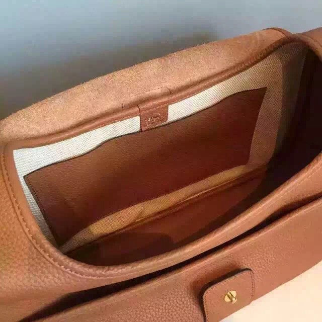 Hermes Women's Bourlingue Leather Messenger Bag Toile H/Veau Barenia Hermes