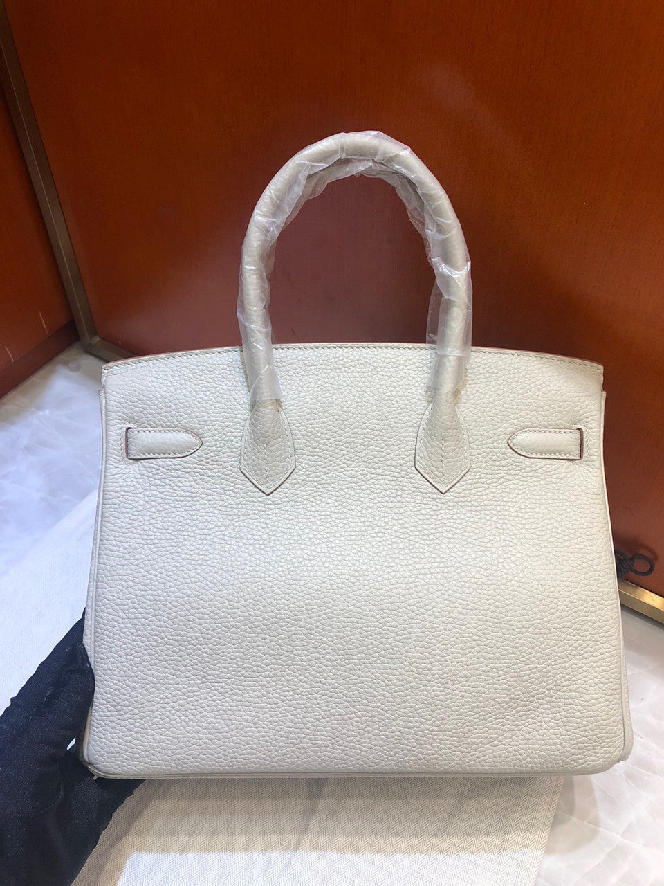 Hermès Birkin 30 White Club Bag PHW