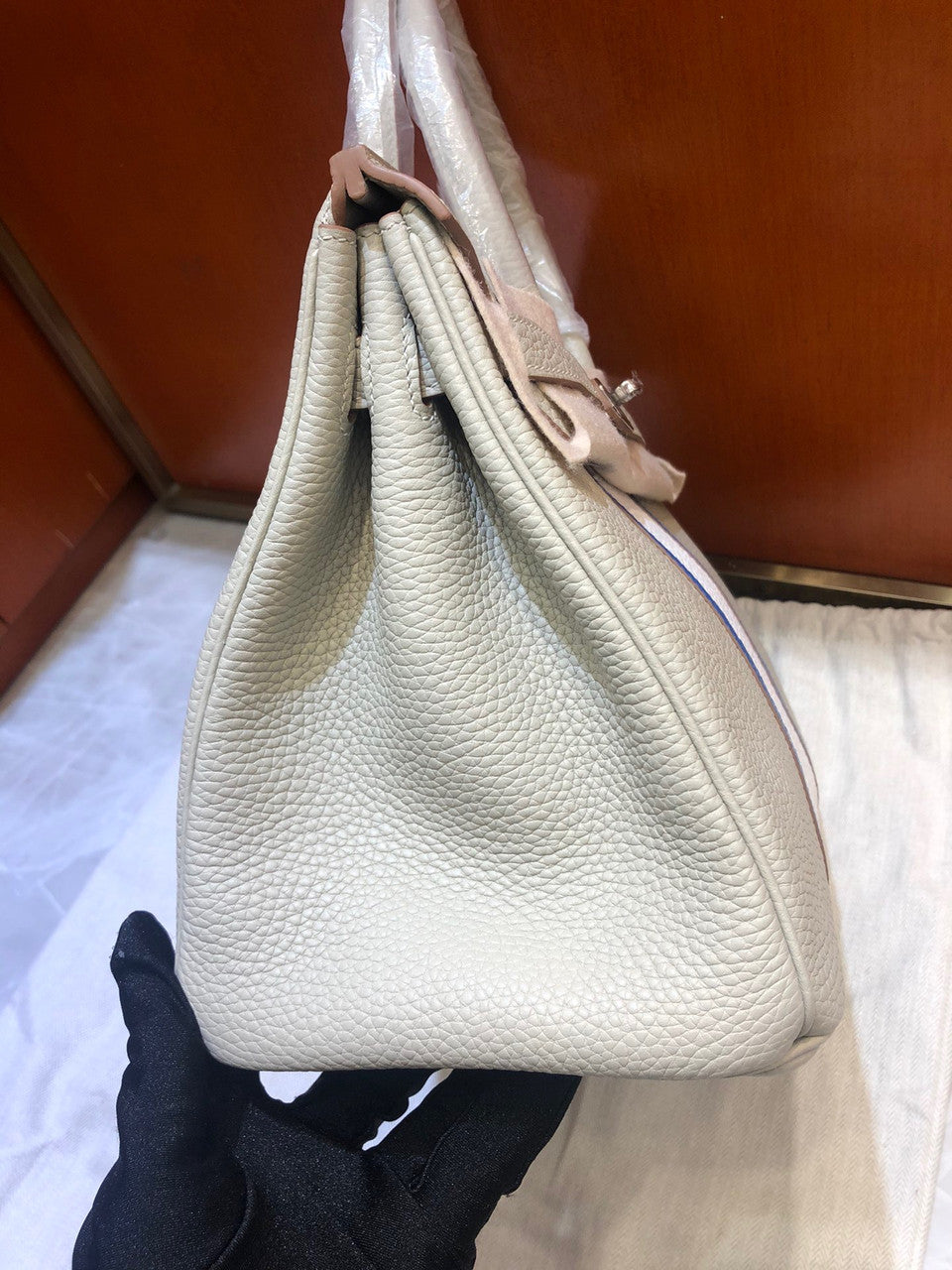 Hermès Birkin 30 White Club Bag PHW