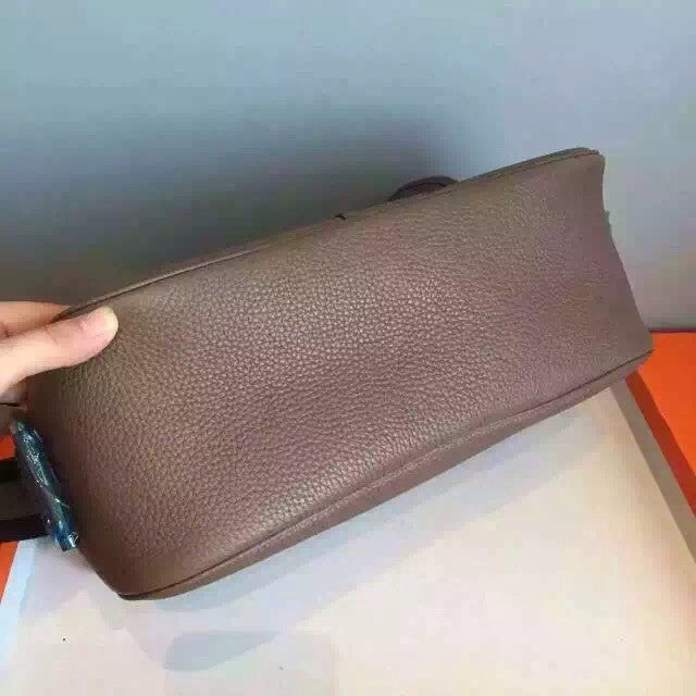 Hermes Women's Bourlingue Leather Messenger Bag Toile H/Veau Barenia Hermes
