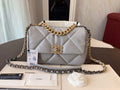 CHANEL 19 Grey Bag