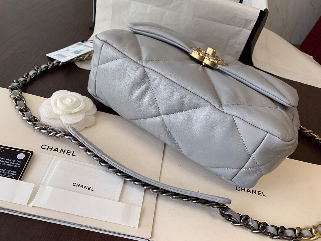 CHANEL 19 Grey Bag