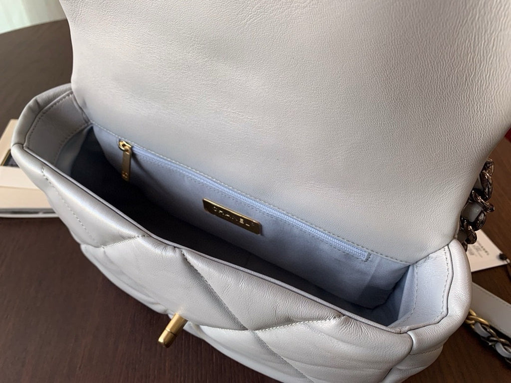 CHANEL 19 Grey Bag
