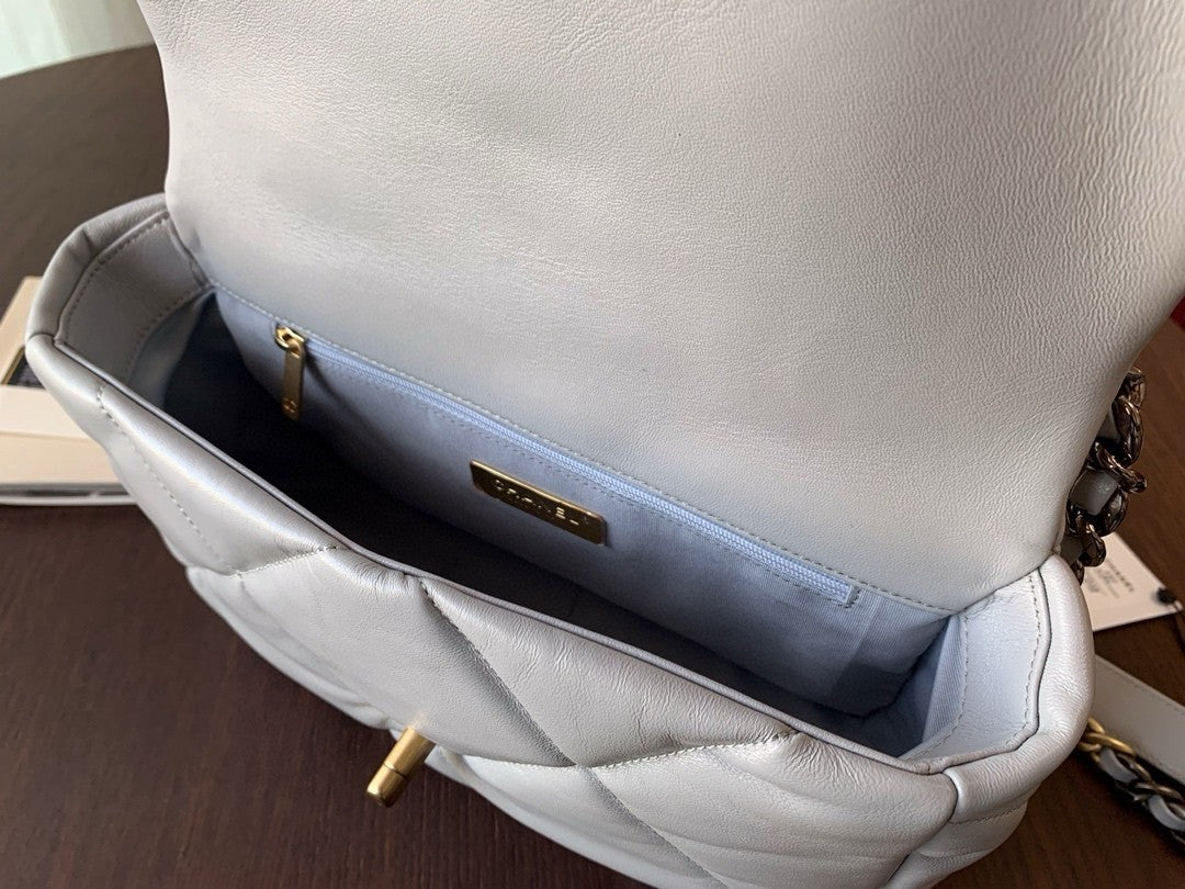 CHANEL 19 Grey Bag