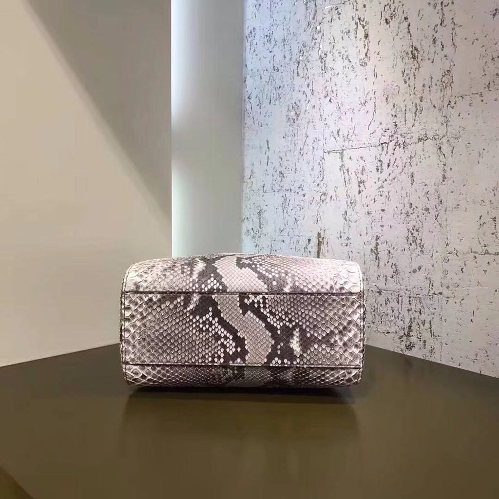 Fendi MINI PEEKABOO handbag in python
