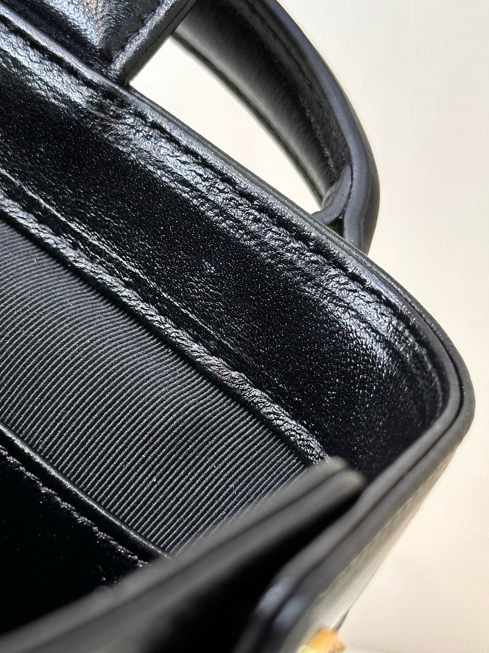Chanel MINI BAG WITH TOP HANDLE BLACK