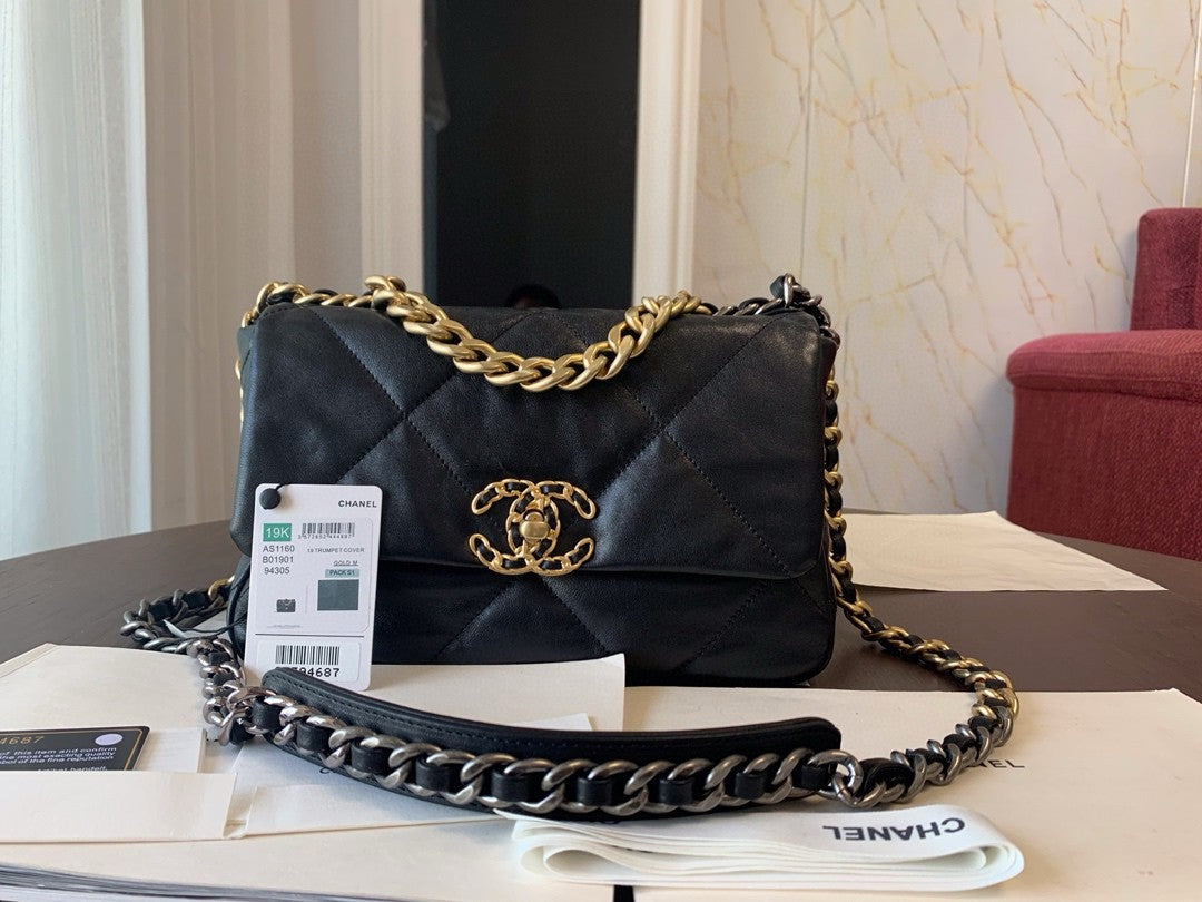 CHANEL 19 Black Bag