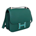 Hermes Z6 Malachite  Constance Epsom leather 18cm With Enamel Hardware