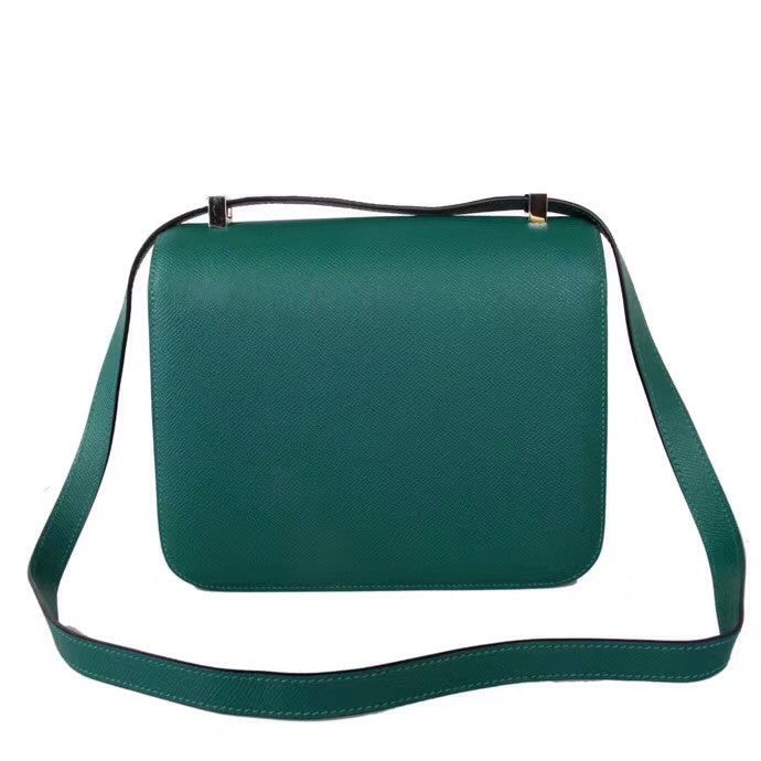 Hermes Z6 Malachite  Constance Epsom leather 18cm With Enamel Hardware