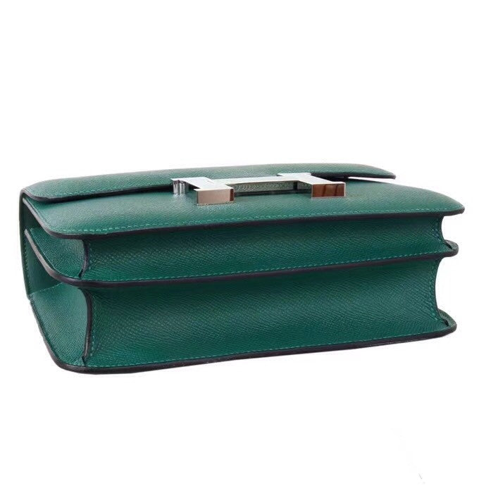 Hermes Z6 Malachite  Constance Epsom leather 18cm With Enamel Hardware