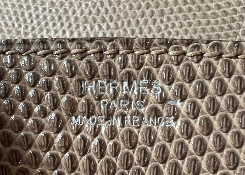 Hermes Chai Lizard Birkin Bag 25cm Palladium Hardware