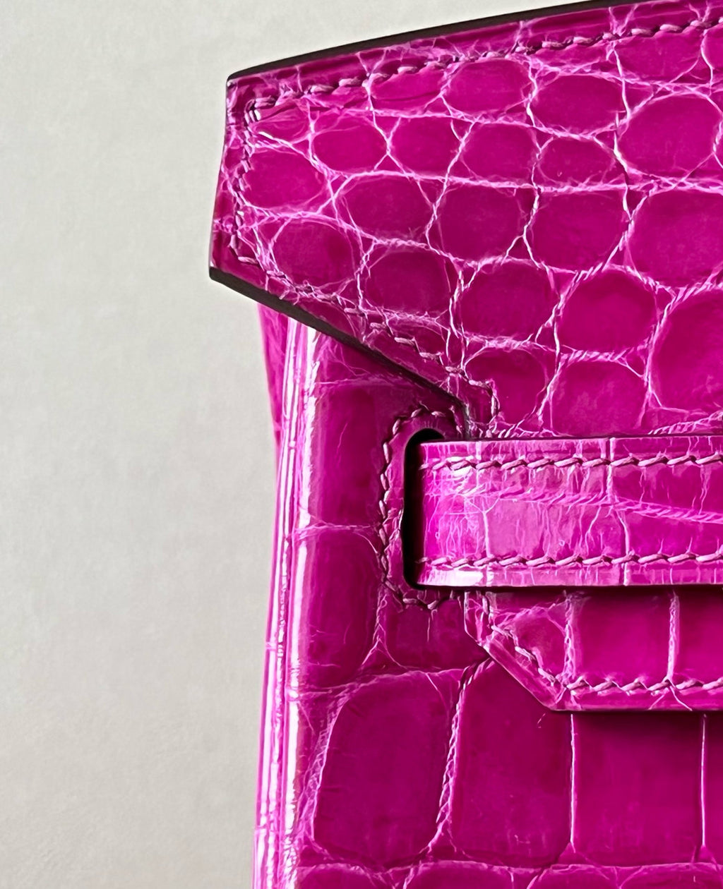 Hermes Rose Scheherazade Birkin Bag 25cm Niloticus Crocodile Gold Hardware