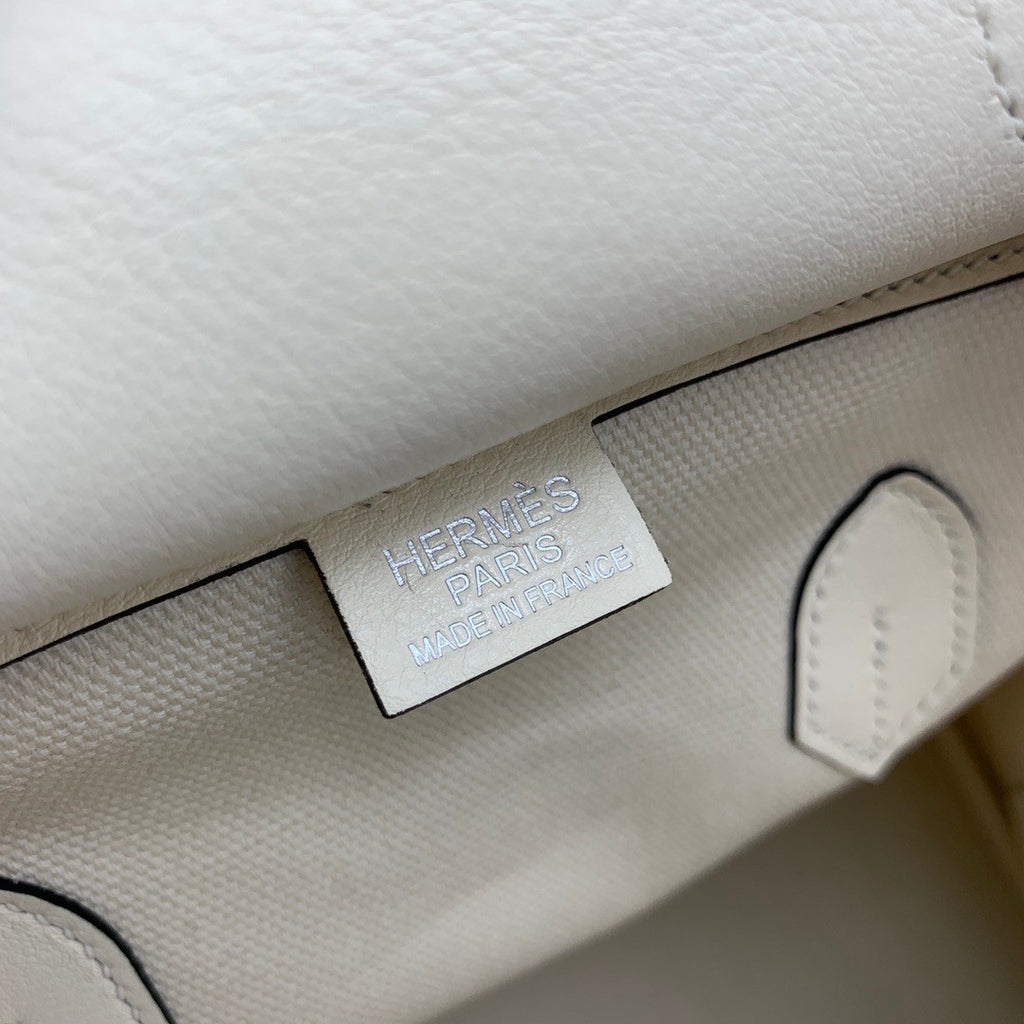 Hermes Limited Edition Cargo Birkin 35 cm Craie Swift and  canvas