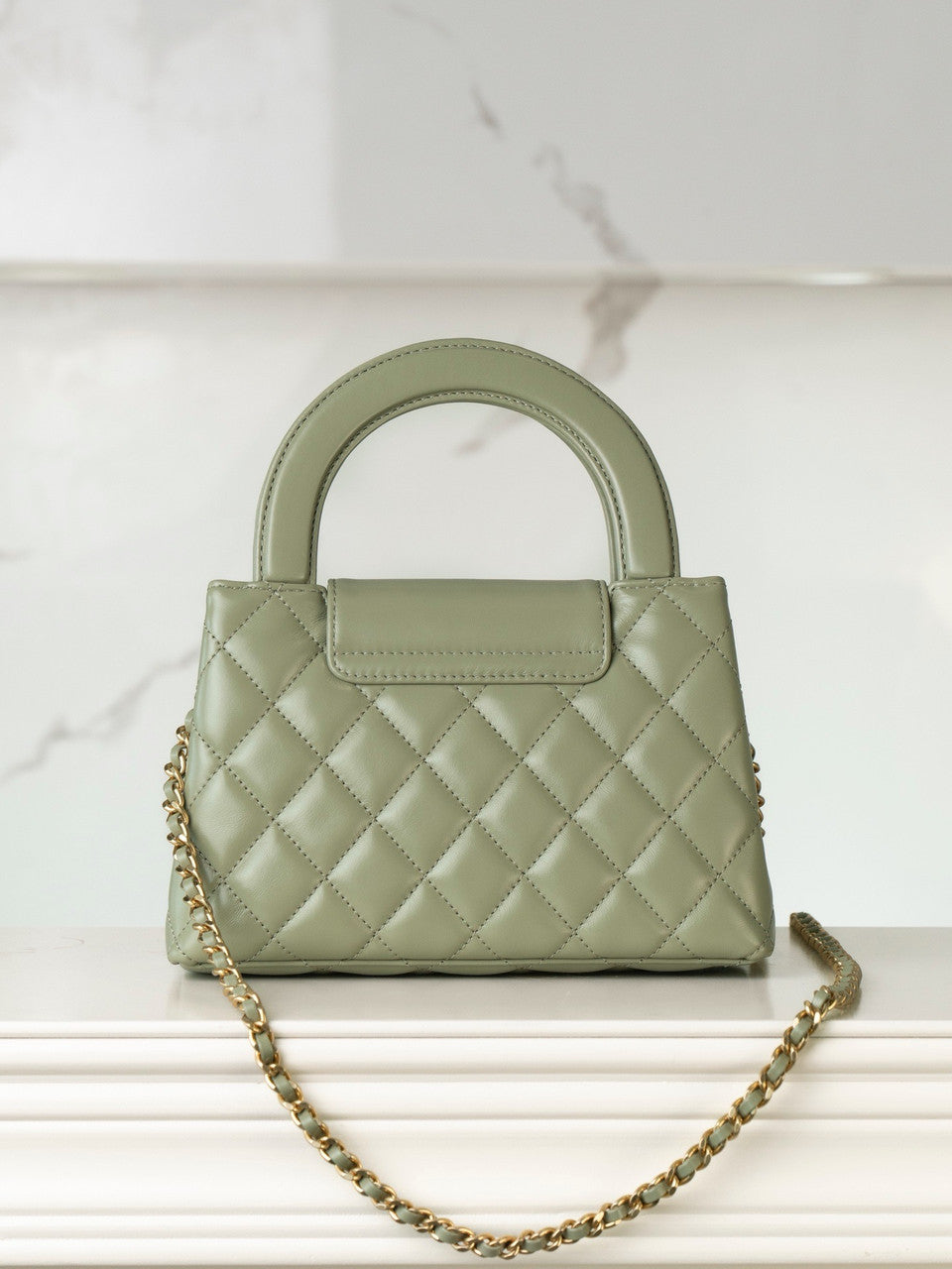 Chanel Kelly Mini Shopping Bag  Avocado Chanel