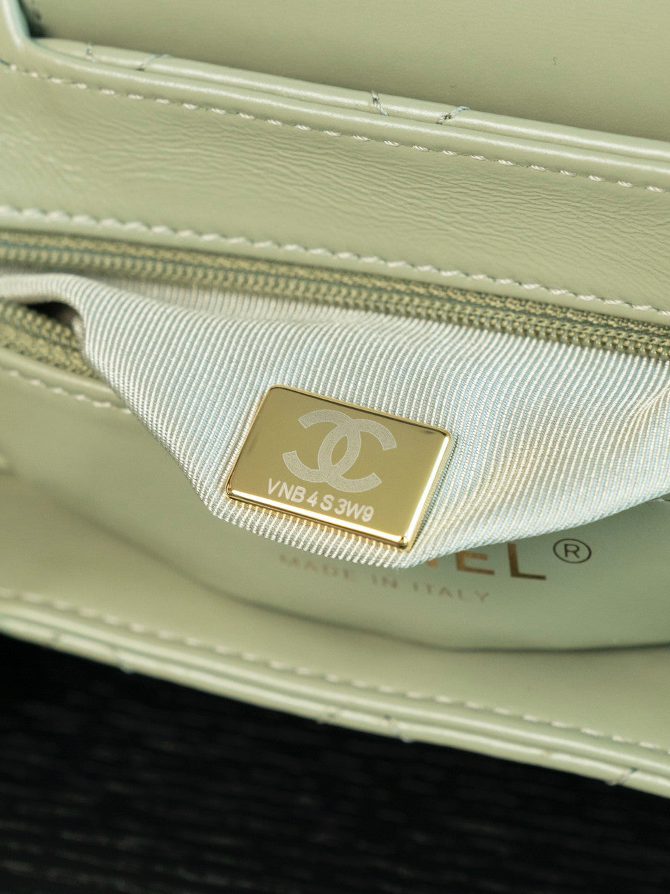 Chanel Kelly Mini Shopping Bag  Avocado Chanel