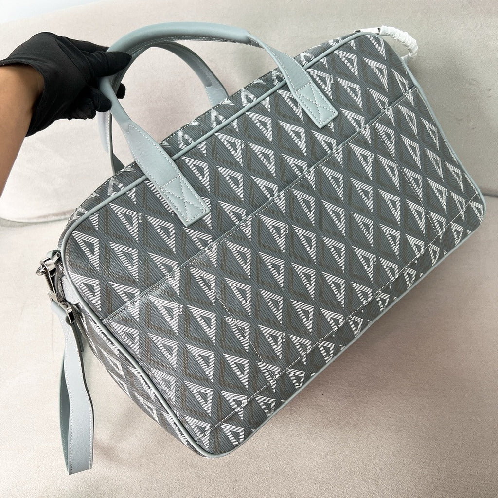 Christian Dior Hit the Road Pet Carrier Bag Dior Gray