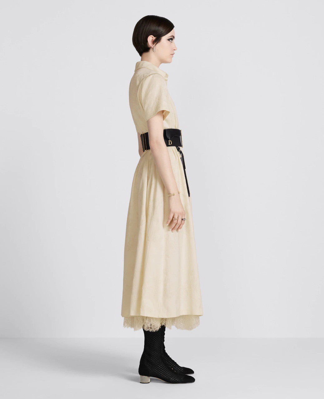 Christian Dior SHIRT DRESS WITH BELT SS2023