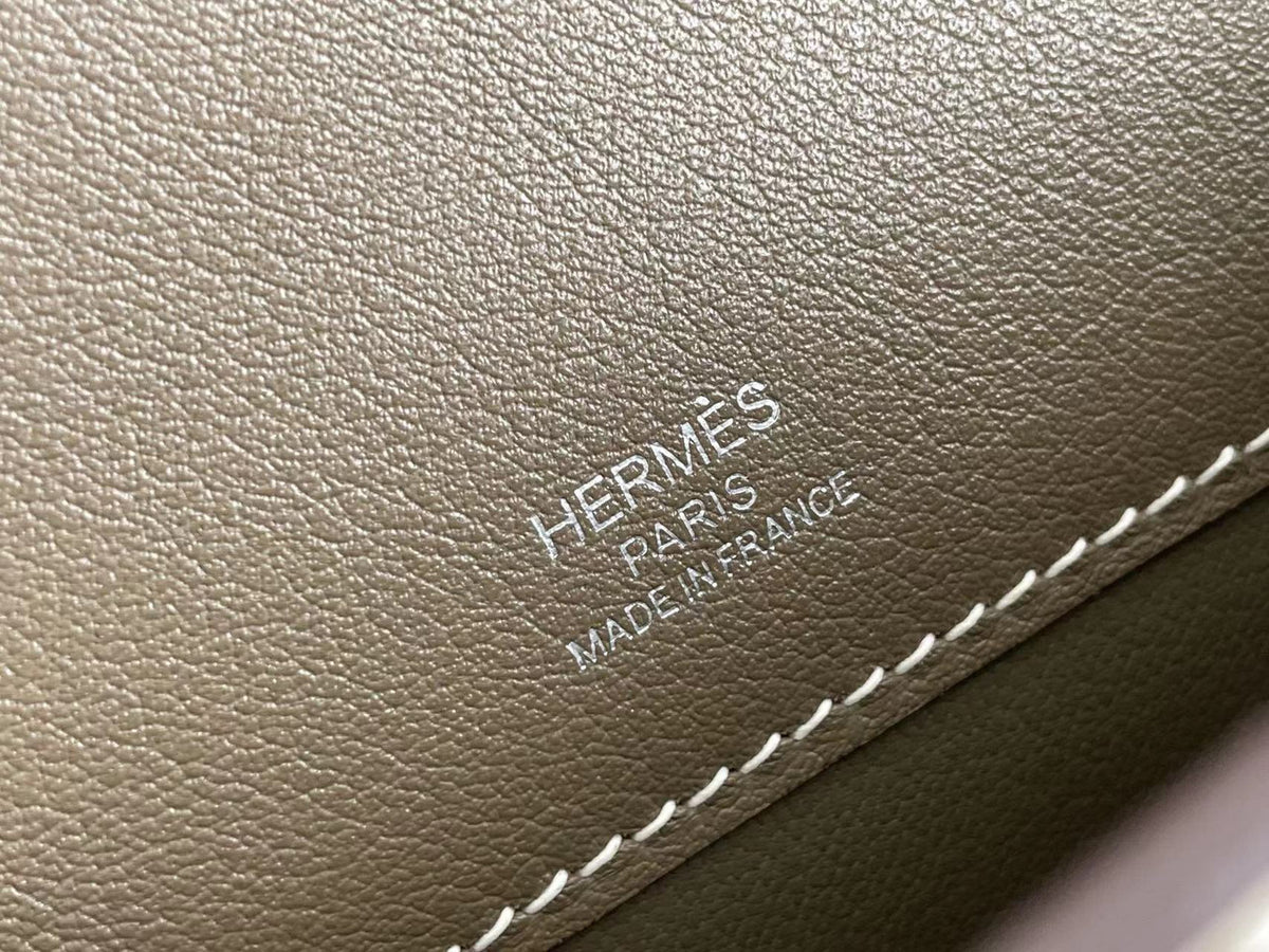 Hermes Kelly 31cm Cut Pochette Swift PHW