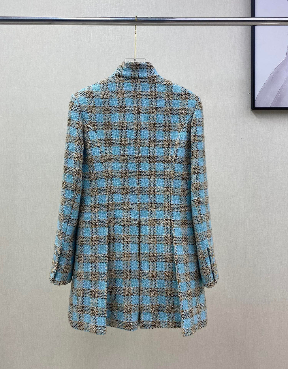 Chanel Wool Tweed Coat