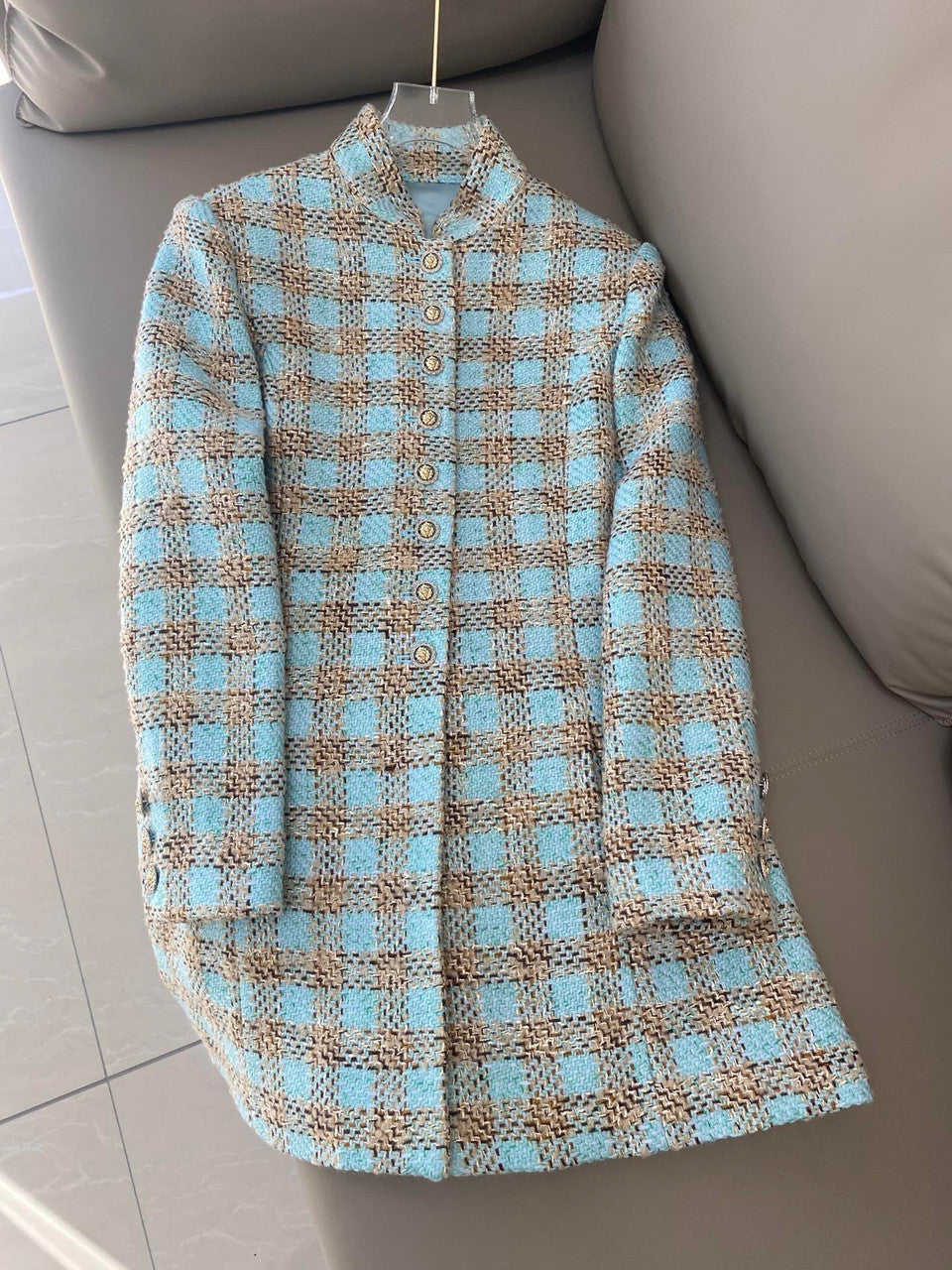 Chanel Wool Tweed Coat