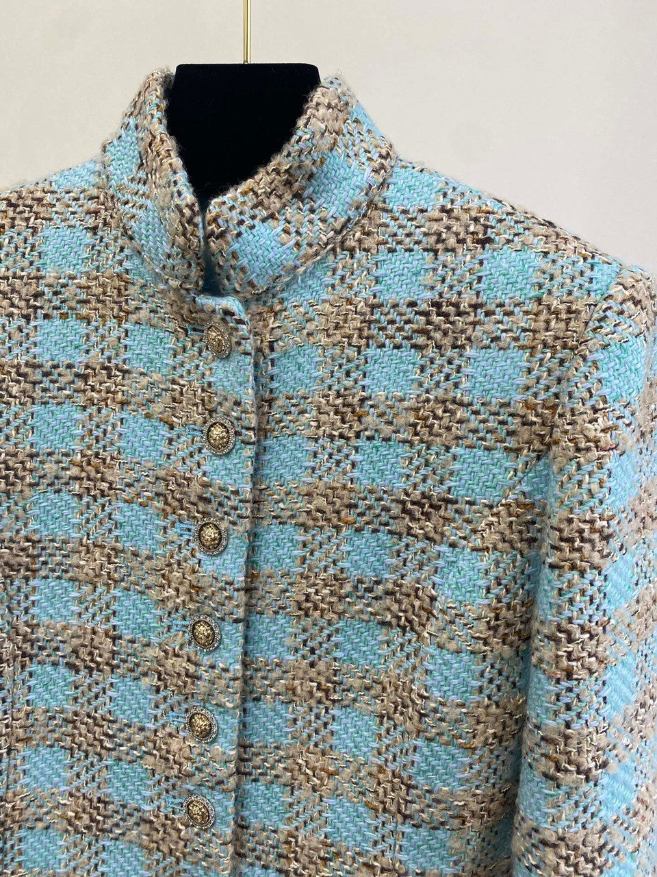 Chanel Wool Tweed Coat