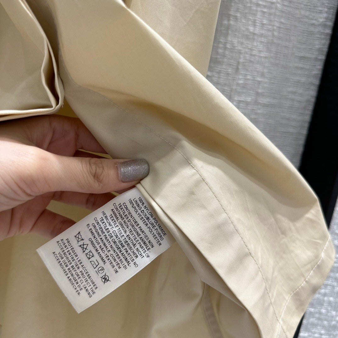 Hermes Belted dress SS2023 Beige Palomino