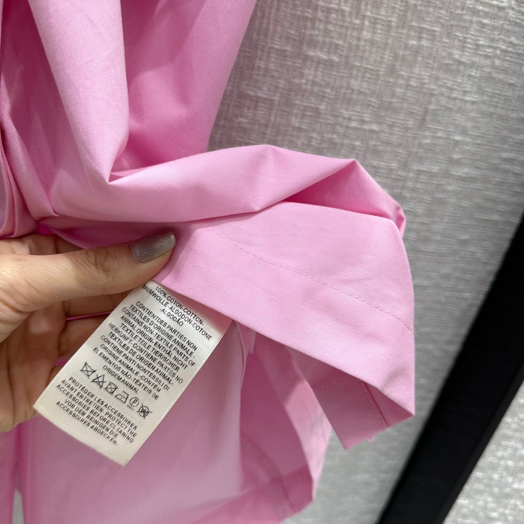Hermes Belted dress SS2023 Pink