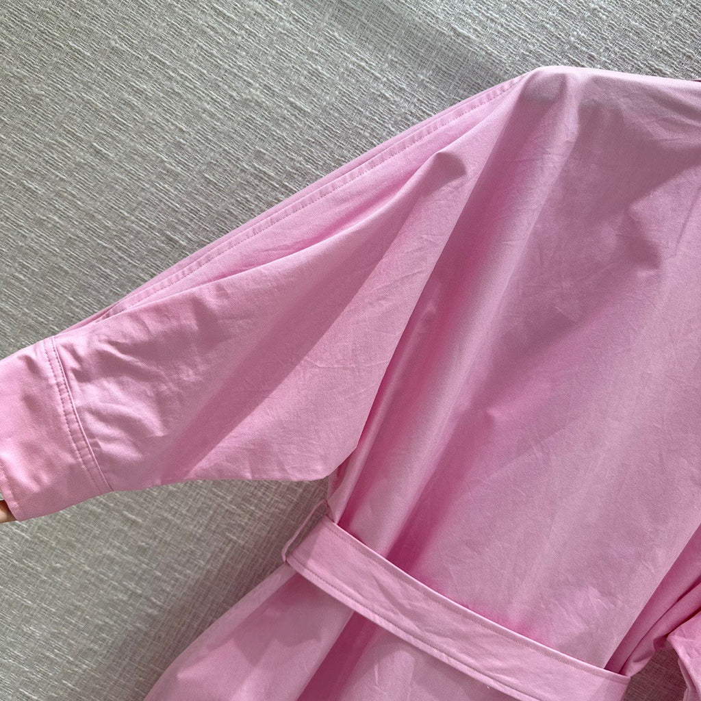 Hermes Belted dress SS2023 Pink