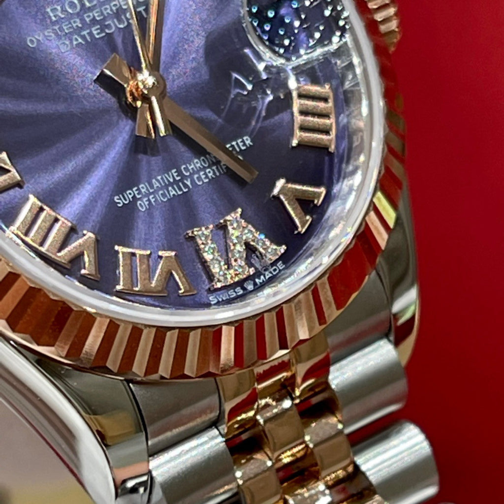 Rolex Datejust 31mm Stainless Steel and Rose Gold Ladies Watch
