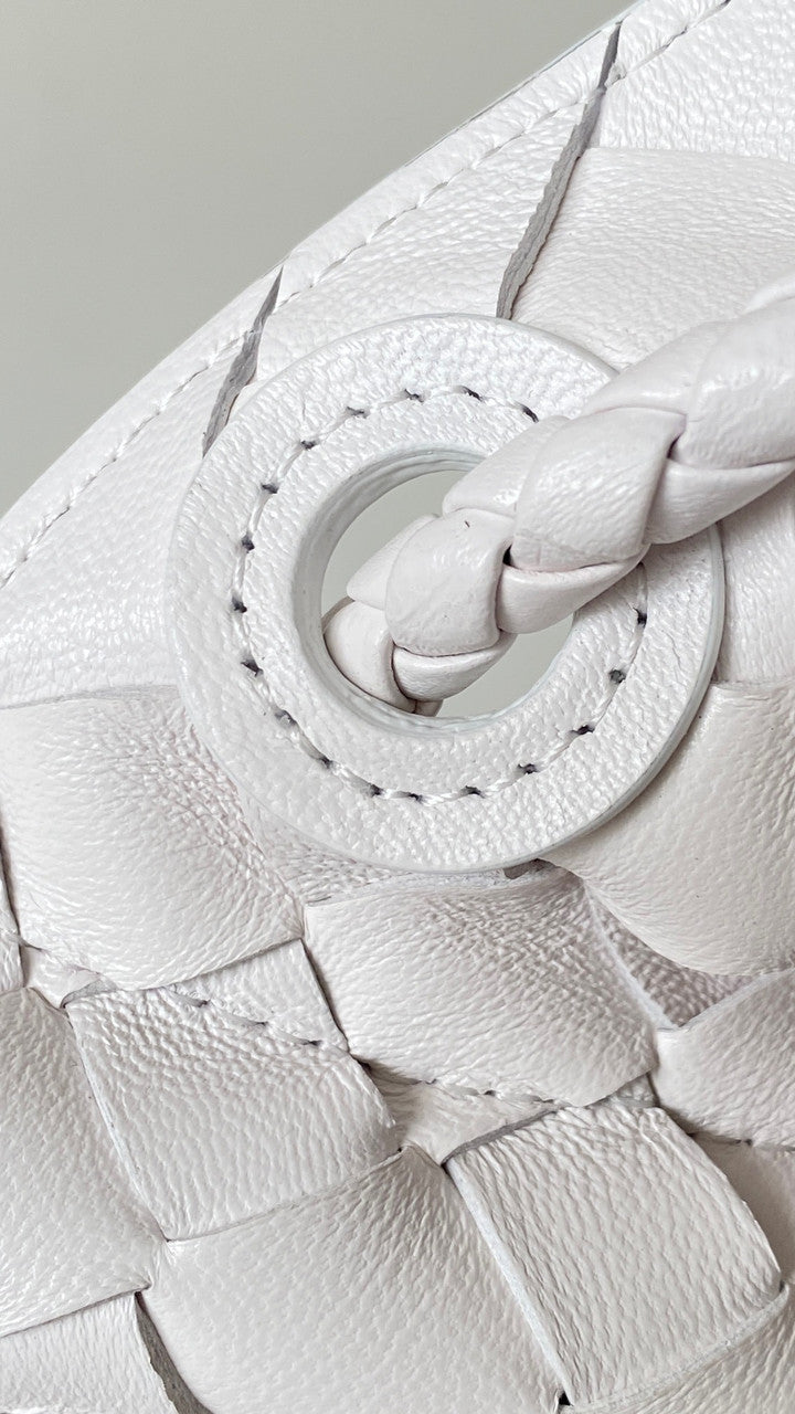 Bottega  Veneta Small Andiamo Bag White