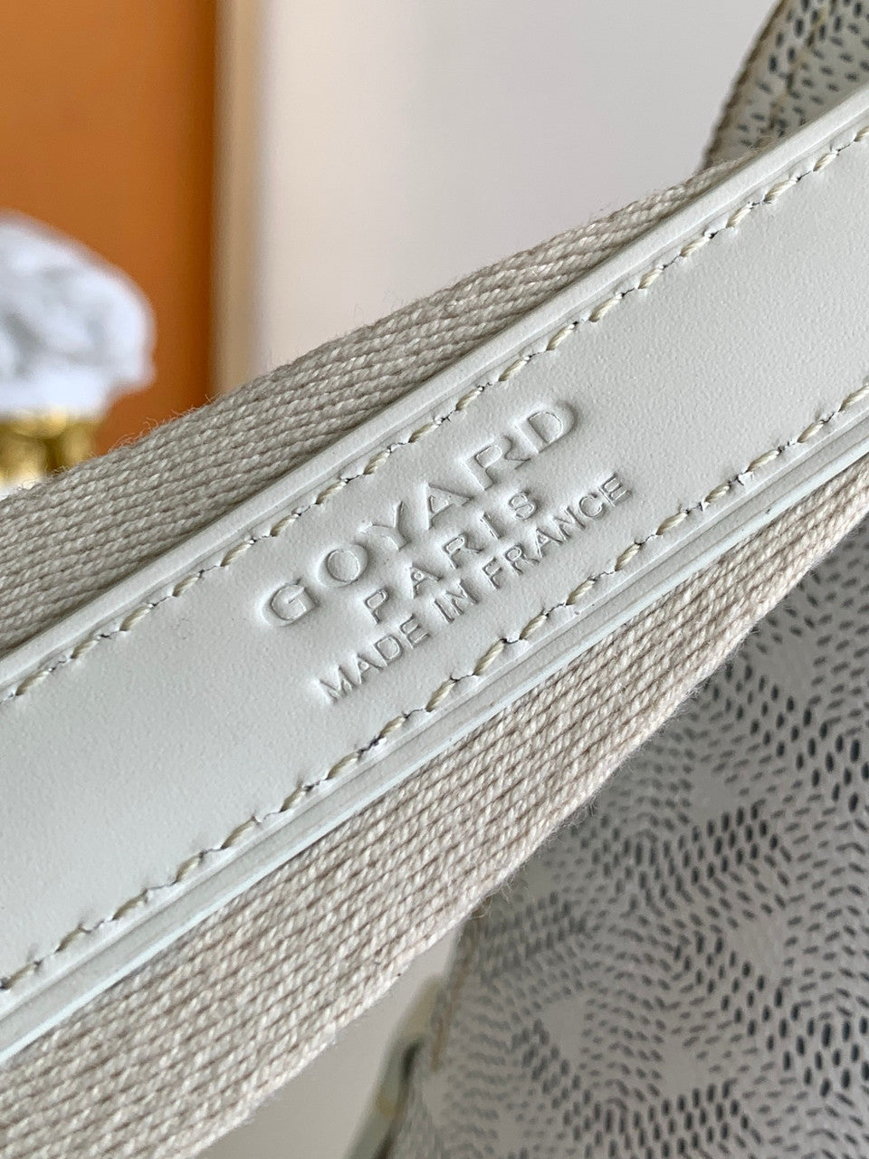Goyard Vendôme PM Bag Silver Goyard