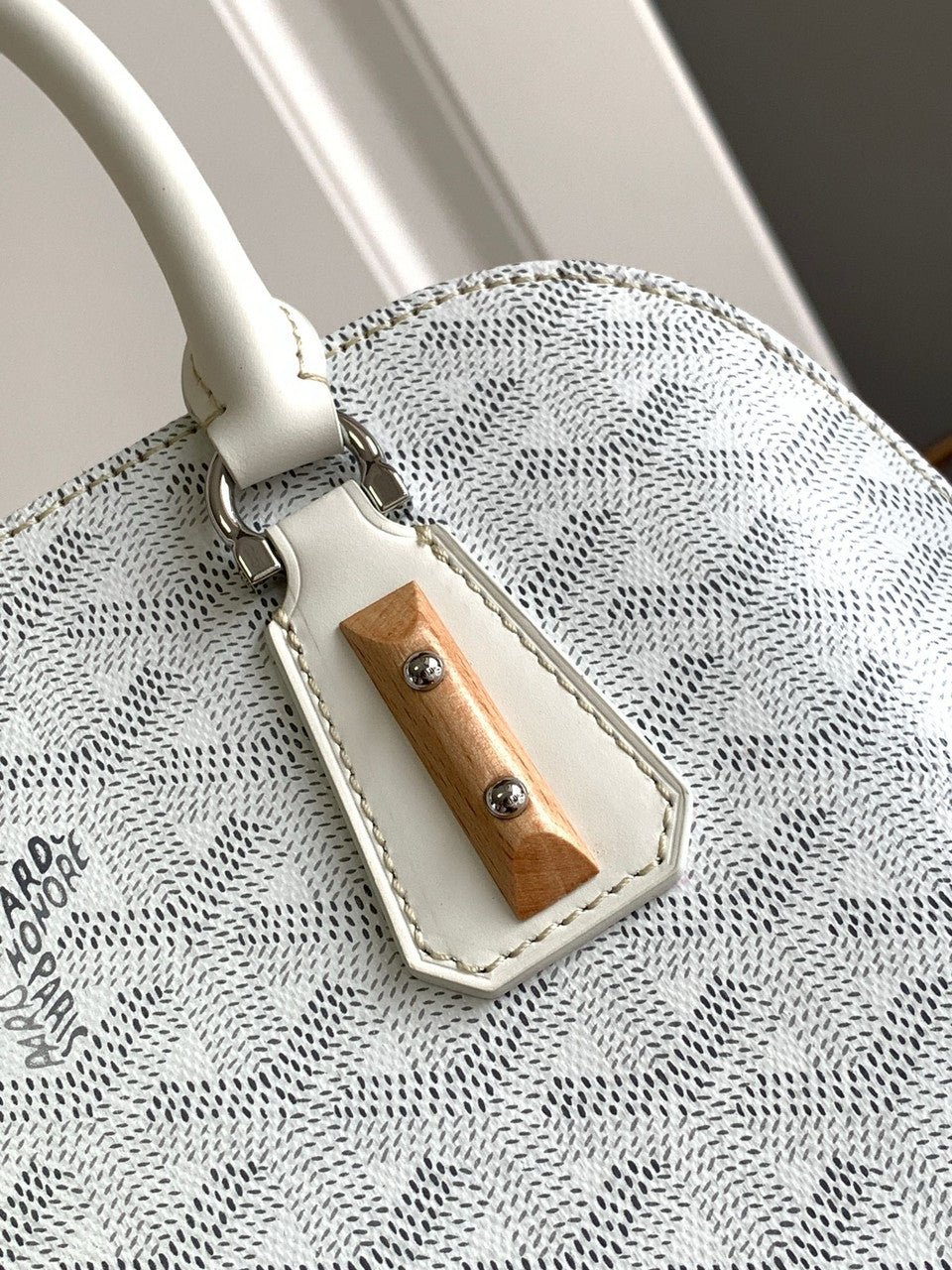 Goyard Vendôme PM Bag Silver Goyard