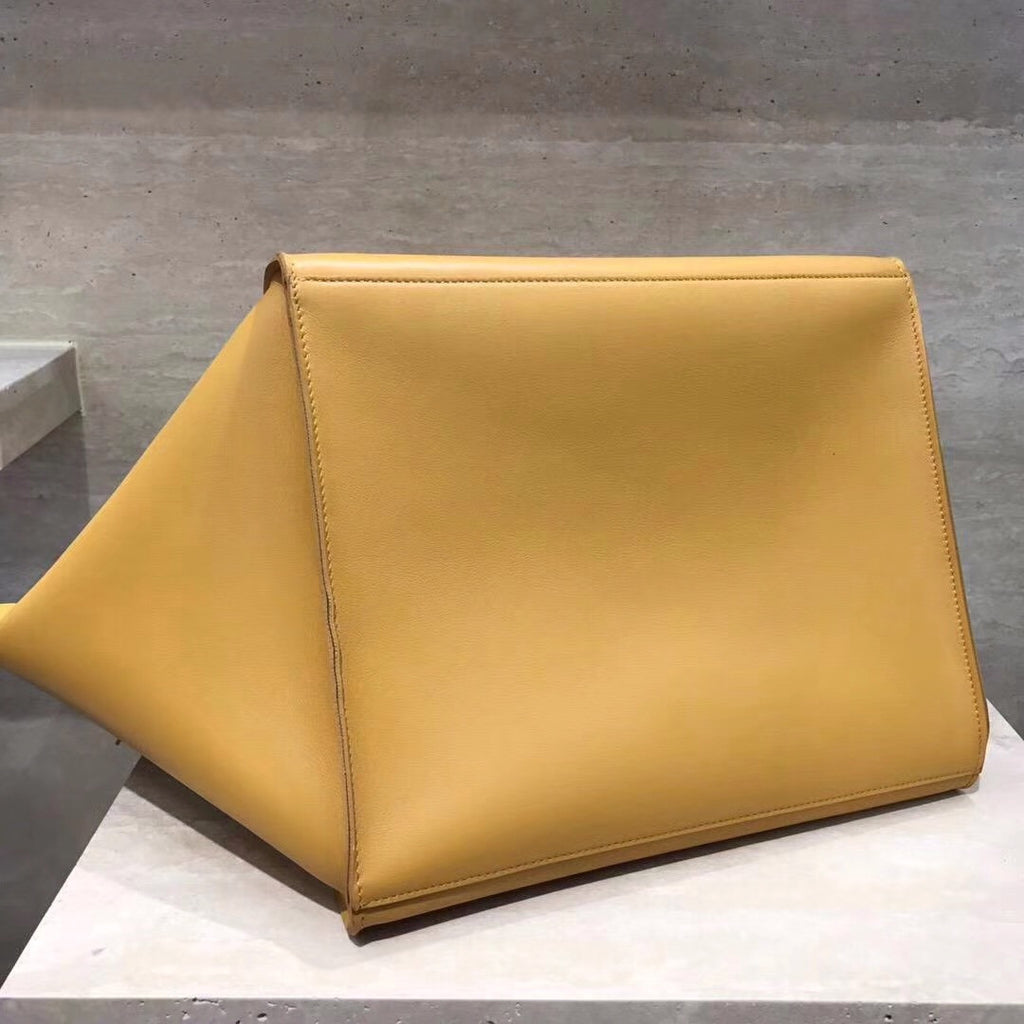 Celine MEDIUM BIG BAG WITH LONG STRAP IN SUPPLE GRAINED CALFSKIN HONEY